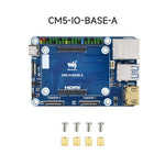 Raspberry Pi Compute Module 5 Expansion Board Dual 4K HD Multimedia Interface USB 3.2 PCIe Gigabit Ethernet GPIO TF Card Slot