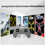 LinkMejor Drone S8 Pro FPV Flight Simulator Controller Flight Training System for DJI/LiftOff/DRL/DCL/Uncrash/TryP FPV Racer Drone Beginners/Experienced FPV Pilots