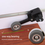Woodworking Multi-purpose Feather Loc Board Saw Table Pressing Feeder Guider One Way Bearing Roller Feeder Safety Pushing Tools