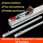 Aluminum Alloy Table Saw Fence Wood Board Clamp For Electric Circular Saw Cutting Machine Guide Ruler for Woodworking Tool