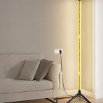 103CM RGB LED Floor Lamp Smart Remote Control Modern Corner Floor Lamp Atmospheric Standing Stand Light Christmas Decor Lighting