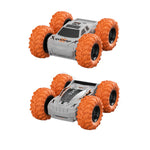LinkMejor Q242-YW RTR 2.4G RC Car 360° Rotation 180° flips Amphibious Double-Sided Off-Road Stunt Vehicles Models Toys