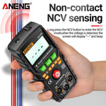 LinkMejor M109 Digital Multimeter 4000 count AC/DC Voice Broadcast Electrical Instruments Tester Auto Multimetro Profesional Meter