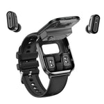 X9 1.85inch HD Screen TWS bluetooth Earphone Call Hall Switch Control Heart Rate Blood Oxygen Monitor NFC Function Sleep Monitoring Multi-sport Modes Music Playback IP67 Waterproof Smart Watch