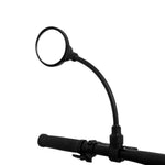 LinkMejor 1/2Pcs Bicycle Hose-adjustable HD Rearview Mirror 360 Degree Adjustable Wide Angle Shockproof Electric Vehicle Mirror for Handlebar Diameters Below 32mm