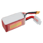 LinkMejor 14.8V 750mAh 95C 4S LiPo Battery XT30 Plug for SpeedyBee Bee35 Crux35 RC FPV Racing Drone