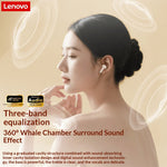 Lenovo EA166 TWS bluetooth Earphone 13mm Moving Coil 360° Stereo Sound Low Game Delay Smart Touch Control Semi-in-ear Sports Headphones