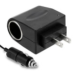 US / EU Plug AC to DC Car Connection 220V to 12V Converter Socket Car Adapter Converter Car Power Converter