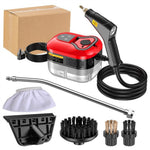 Tevorex Portable Handheld Steam Cleaner 1500W High Pressure, High Temperature with 6-Speed Control & Multiple Nozzles
