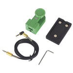 MK-05 Portable Mini Hand Keyer 3D-Printed Contact Gap Adjustable ABS Compact CW Morse Key with 3.5mm Audio Cable