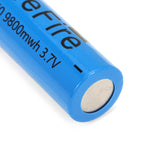 2PCS 3.7V  3000mAh 18650 Rechargeable Li-ion Battery