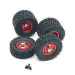 2PCS Upgraded Metal Rims Tires Wheels Double/Single for WPL 1/16 C14 C24 C34 B14 C24 B16 B36 RC Car Vehicles Models Parts