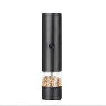 Electric Grinder USB Charging Electric Pepper Grinder Black Peppercorns Sea Salt Grinder Adjustable Coarseness Large Capacity Automatic Spice Grinder Kitchen Cooking Tool