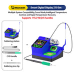 LinkMejor Swift 1 Intelligent Digital Soldering Station 100-480°C Rapid Heating Curve Mode LED Display Supports 210 245 115 Handles Soldering Repair Tool