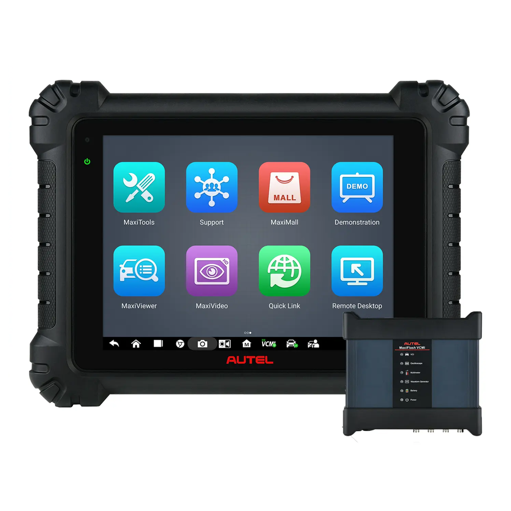 Autel MaxiSys MS919 Advanced Diagnostic Tool Features Topology Mapping ECU Programming 5-in-1 VCMI Active Test 40+ Services Auto Scan Android 7.0