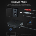 KN319 Bluetooth Receiver Transmitter 2-in-1 Wireless bluetooth Audio Adapter 3.5MM AUX Jack for Speaker TV Car PC Headphones