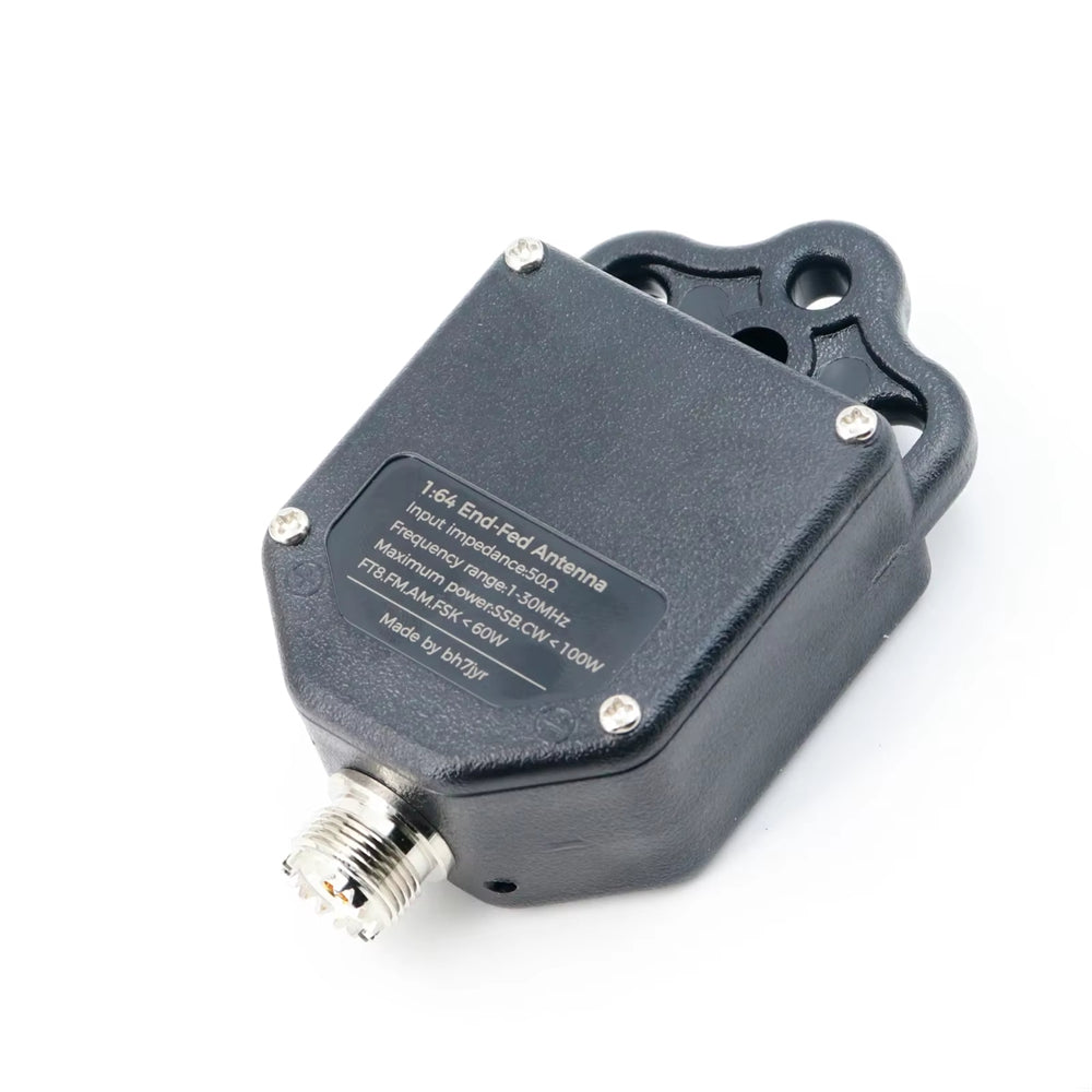 Professional End Fed Antenna for Outdoor 4 Band 8 Band 1MHz to 30MHz 100W SSB FT8 FM CW Outdoor Easy Install Lightweight Multiband Signal Transmission High Power