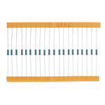 2600pcs 130 Values 1/4W 0.25W 1% Metal Film Resistors Assorted Pack Kit Set Lot Resistors Assortment Kits Fixed Resistor