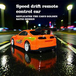 XQ 4063 RTR 1/64 2.4G 4WD Mini Drift RC Car LED Light Proportional Throttle Desktop Remote Control High Speed On-Road Racing Micro Vehicles Models Boys Gifts Toys