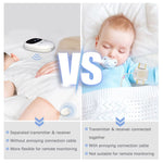 Wireless Bedwetting Alarm Pee Alarm with Receiver for Boys Grils Kids Potty Training Elder Care 10-20M Range Vibration Reminding
