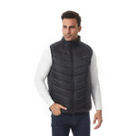 LinkMejor 4 Control 27 Zone Heating Vest Men Women Electric Constant Temperature Control Winter Warm Heated Sleeveless Jacket (Not Included The Power Bank)