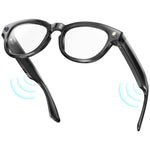 GS380 bluetooth 5.4 AI Smart Shooting Glasses Support Voice & Gesture Control 10H Battery Built-in Speaker for Photo Video Recording Translation Navigation