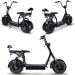 [USA Direct] Mototec KnockoutK1 Electric Scooter 60V 12AH Battery 1000W Motor Recommended Top Speed 25KM/H 25-35KM Mileage Range 200KG Max Load E-Scooter