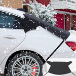 600D Oxford Cloth Car Front Windshield Snow Shield Cover Waterproof Warm Windshield Ice And Snow Cover Thick Snow Cover
