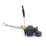 SLONWAKE FPV AIO RC Micro Camera 5.8G 48CH 400mW VTX FPV Transmitter with 2.5mm Lens CMOS 1200TVL Support OSD 2-4S Power for FPV Racing Drones