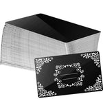 Laser Engraving Blank Aluminum Sheets 86x54x021mm Smooth Surface for Business Cards Gift Cards DIY Projects