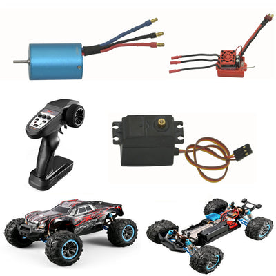 LinkMejor F22A 1/10 RC Car Spare Brushless 3650 3500KV Motor/85A ESC/19G Servo 2.4G Transmitter Vehicles Model Parts