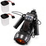 [HK Direct] CAMORO CM6-1 24V 650W/1300W Underwater Scooter Paddle Board Motor Support Single & Dual Unit with 2x4400mAh Batteries iSUP Mount Electric Thruster for Diving Snorkeling in Sea Lake Pool Kayak Boat Use
