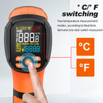 Industrial Infrared Thermometer IR05/IR05A/IR05B with Broad Temperature Range Quick Response Time Multi-purpose Use Clear VA Color Screen Display Auto Shutdown Feature