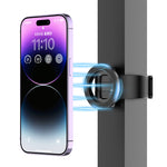 LinkMejor Mini Bicycle Mount Strong Magnetic Holder With Adjustable Strap for Cycling Phone Holder
