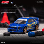 LinkMejor H1 H2 RTR 1/43 2.4G 4WD for Mazda Subaru Officially Licensed Drift RC Car with Gyro Full Proportional Remote Control Mini Race LED Light High-Speed Motor On-Road Racing Vehicle Model Boys Gifts Toys