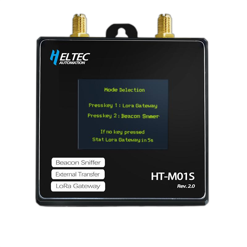 Heltec HT-M01S Indoor LoRaWAN Gateway ESP32 MCU SX1303+SX1250 Wi-Fi Ethernet Helium Beacon Sniffer Class A/C