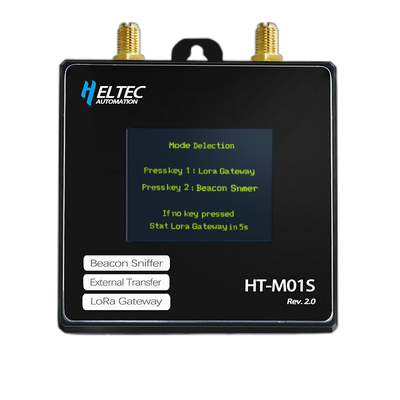 Heltec HT-M01S Indoor LoRaWAN Gateway ESP32 MCU SX1303+SX1250 Wi-Fi Ethernet Helium Beacon Sniffer Class A/C