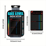 Gas Level Indicator for Propane Butane LPG Containers 10x6.3cm PET Soft Magnetic Accurate Temperature Measurement -100°C to 120°C Customizable