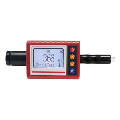 LinkMejor TH1101 Leeb Hardness Tester Pen HLD HRC HRB HRA HB1 HB2 HV HSD High Precision Rechargeable Portable Metal Hardness Measurement OLED Display USB Charging 360º Testing Directions Accurate Industrial