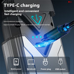 1000LM Super Bright Magnetic Flashlight USB Rechargeable Portable LED Work Lamp Multimode 18650 Waterproof Camping Tent Light