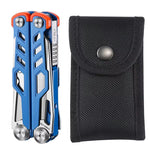 XGear Model-X Multi-Tool 14-in-1 Foldable Stainless Steel Compact Portable Outdoor Survival Tool Lightweight for Camping and DIY