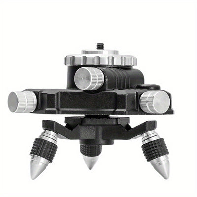 LinkMejor Tripod Stand for Laser Level 360° Rotatable Aluminum Alloy Bracket Base 1/4'' Interface Fine Adjustment Tripod Stand