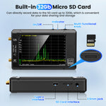Handheld 4" Display Tiny Spectrum Analyzer TinySA ULTRA 100kHz to 5.3GHz with 32GB Card Version V0.4.5.1