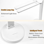LinkMejor Desk Lamp Eye-friendly USB Rechargeable 4000mAh Table Lamp Student Dormitory Reading Lamp Bedroom Lamp