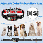 ZF500 GPS Wireless Dog Fence Collar 3-In-1 Safe Beep Vibration Shock Training IP67 Waterproof Type-C Fast Charging Long Runtime Smart GPS Fence Collar for Pet Safety Protection