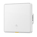 LinkMejor Tuya Smart Zigbe 10G Motion Sensor Radar Switch Single Live Wire/Neutral Live Wire APP Remote Control Human Motion Detection Alarm No Required Voice Control