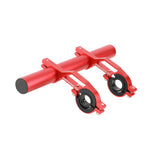 LinkMejor Detachable Bike Extended Bracket Aluminum Alloy Firmly Waterproof Rust-proof Lightweight Double Bars Suit for 20-30mm Handlebar