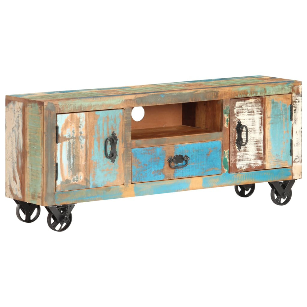 TV Cabinet 47.2"x11.8"x19.7" Solid Reclaimed Wood