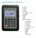 LB06 MODBUS Hart Communicator Process Calibrator RTU PT100 TC Frequency 4-20mA 0-10V mV  Multifunction Signal Generator