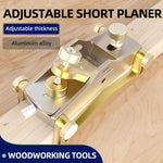 LinkMejor Mini Block Plane Aluminum Alloy Hand Planer Woodworking Tool for Fine Planing Chamfering and Tenon
